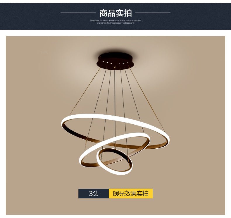 Northern Europe led Restaurant Chandelier Modern Minimalist Bar Table Lamp Bedroom Room Lamp Dining Room Unique2025New Lamps