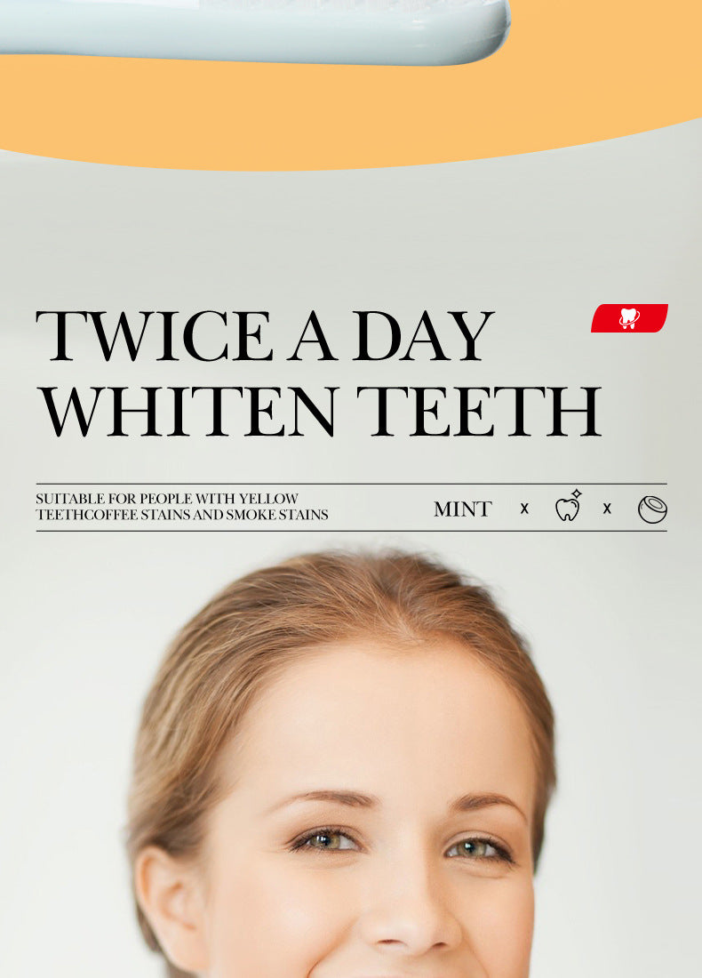 Toothpaste SADOER Vitamin C Coconut Oral Care Gum Protection  Wholesale Live Streaming