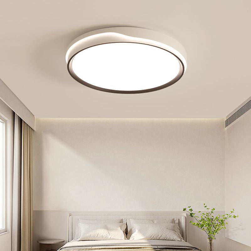 Full Spectrum Bedroom Lamp Cream Style Room Lamp Simple Modern Living Room led Eye Protection Ceiling Lamp Children's Room Lamp