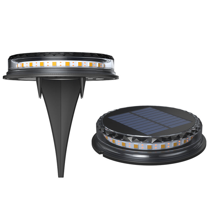 Outdoor Buried Light Waterproof Solar Garden Yard Ground Light Landscape Light Lawn Ground Light LED Wall Lamp