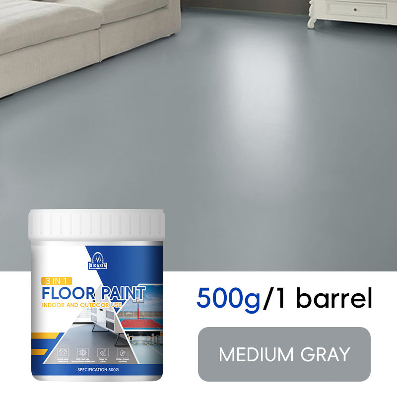 Home Floor Paint Three-in-One Epoxy Floor Paint Cement Floor Water-Based High Solid Wear-Resistant Resin Southeast Asia Environmental Protection