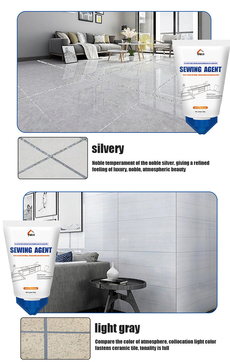 Tile Grout Sealer Floor Tile Kitchen Bathroom Anti-Mold Sealant Sink Toilet Glass Glue Magnetic Tile