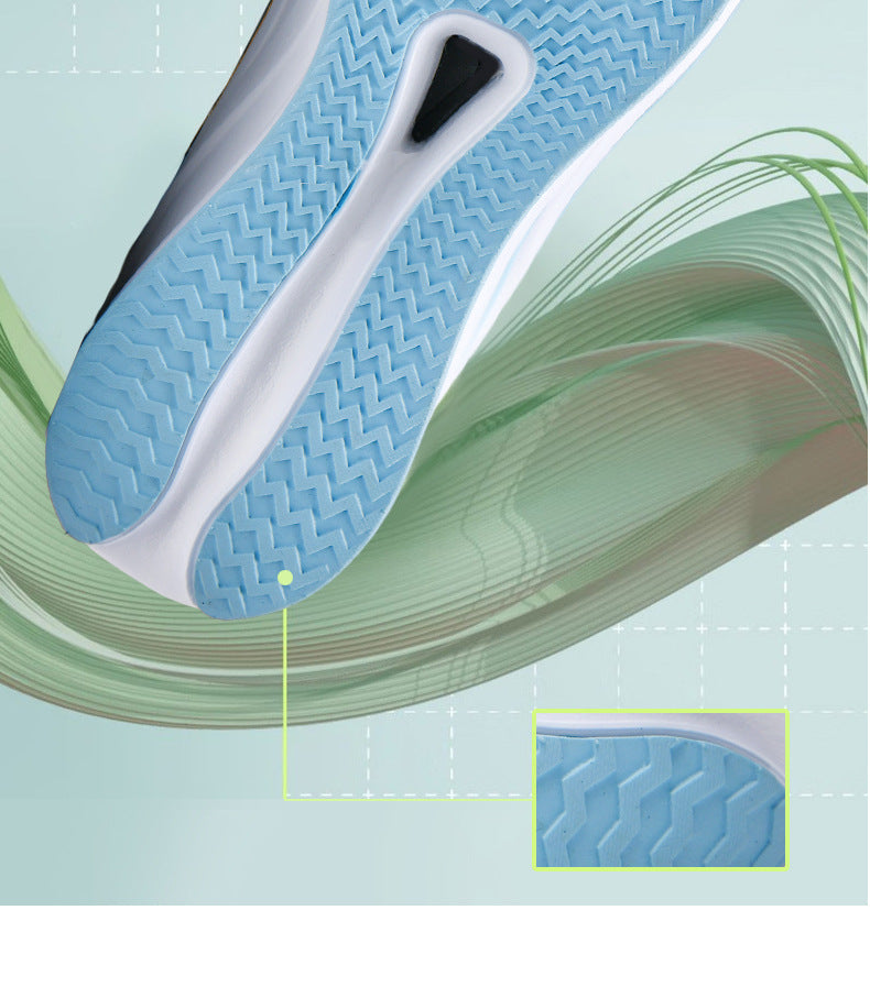 Summer Professional Marathon Soft Sole Mesh Breathable Sports Shoes Thin Running Shoes Men's Racing Long Distance Sports Shoes