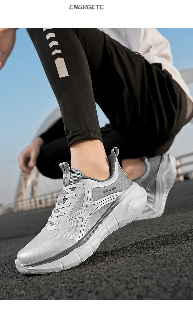 Spring New Fashion Versatile Lightweight Sports Shoes In Stock Hot Sale Casual Couple Shock Absorption High Elastic Running Shoes