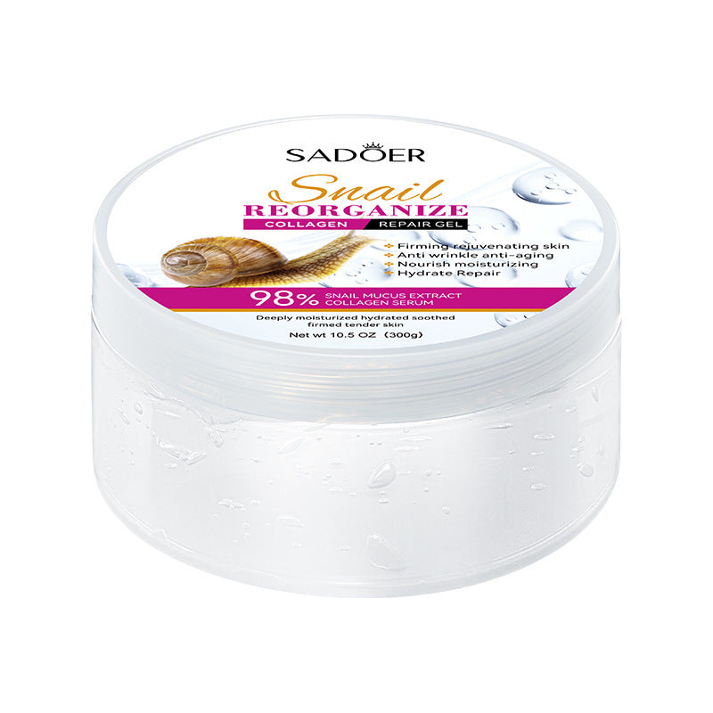 Full English Snail Face Cream50g Collagen Hydrating Moisturizing Cream  Foreign Trade Wholesale