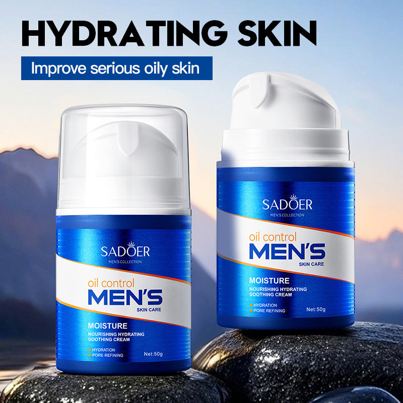 Cross-border Men's Face Cream Hydrating Moisturizing Cream Cross-Border Face Cream Export Manufacturer Wholesale
