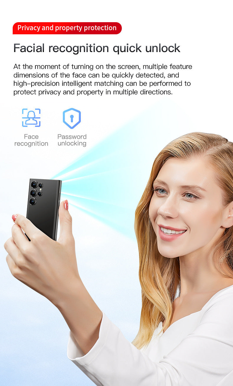 New Mobile Phone S25 Ultra Smartphone Dual SIM Mini Straight Touch Screen Android3G Ultra-small Mobile Phone
