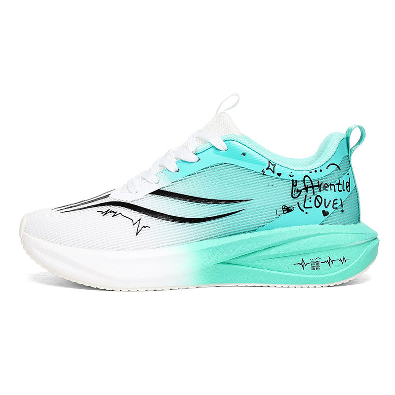 Autumn Winter New Style Feidian Carbon Plate Cushioning Rebound Sports Shoes Casual Fashion Men's Shoes Couple Breathable Comfortable Running Shoes