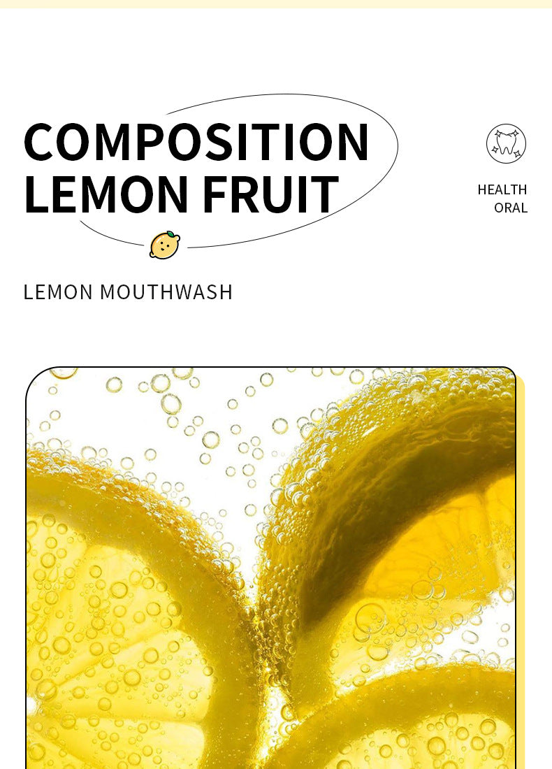 Full English Mouthwash Box Set SADOER Disposable Portable Oral Cleaning Care  Foreign Trade Wholesale