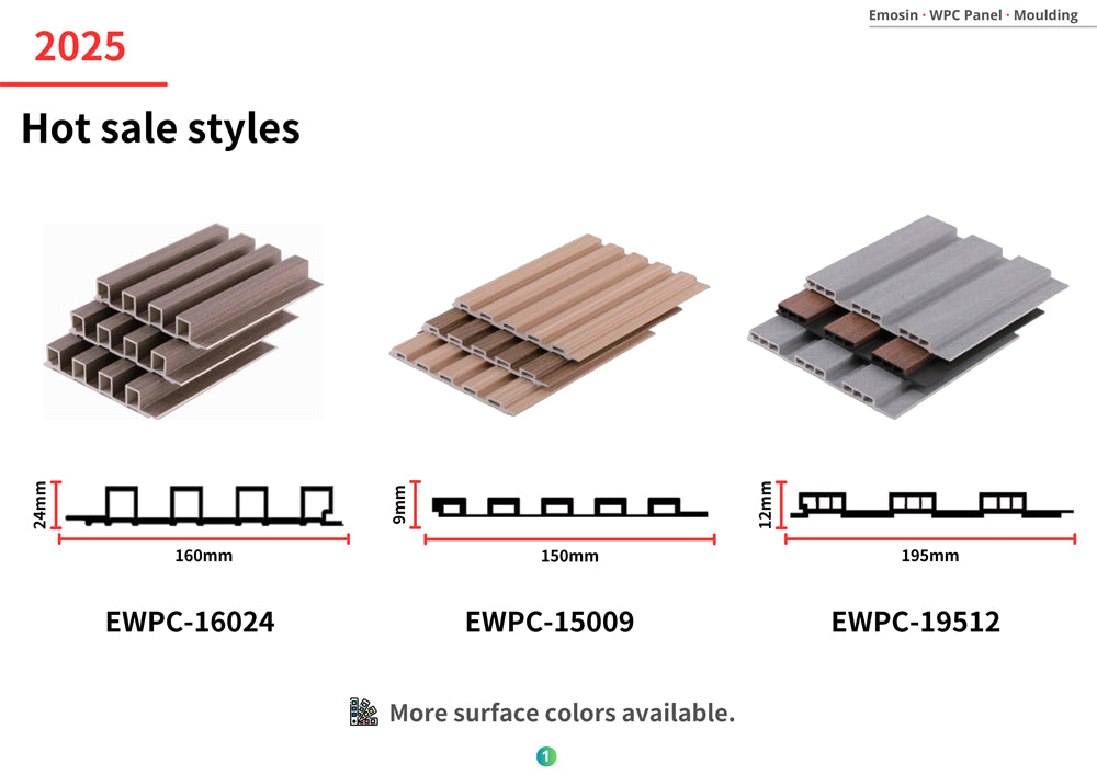Indoor Outdoor Integrated Wood Plastic Waterproof Fluted Pvc Cladding Wpc Ceiling Panels for Interior Exterior