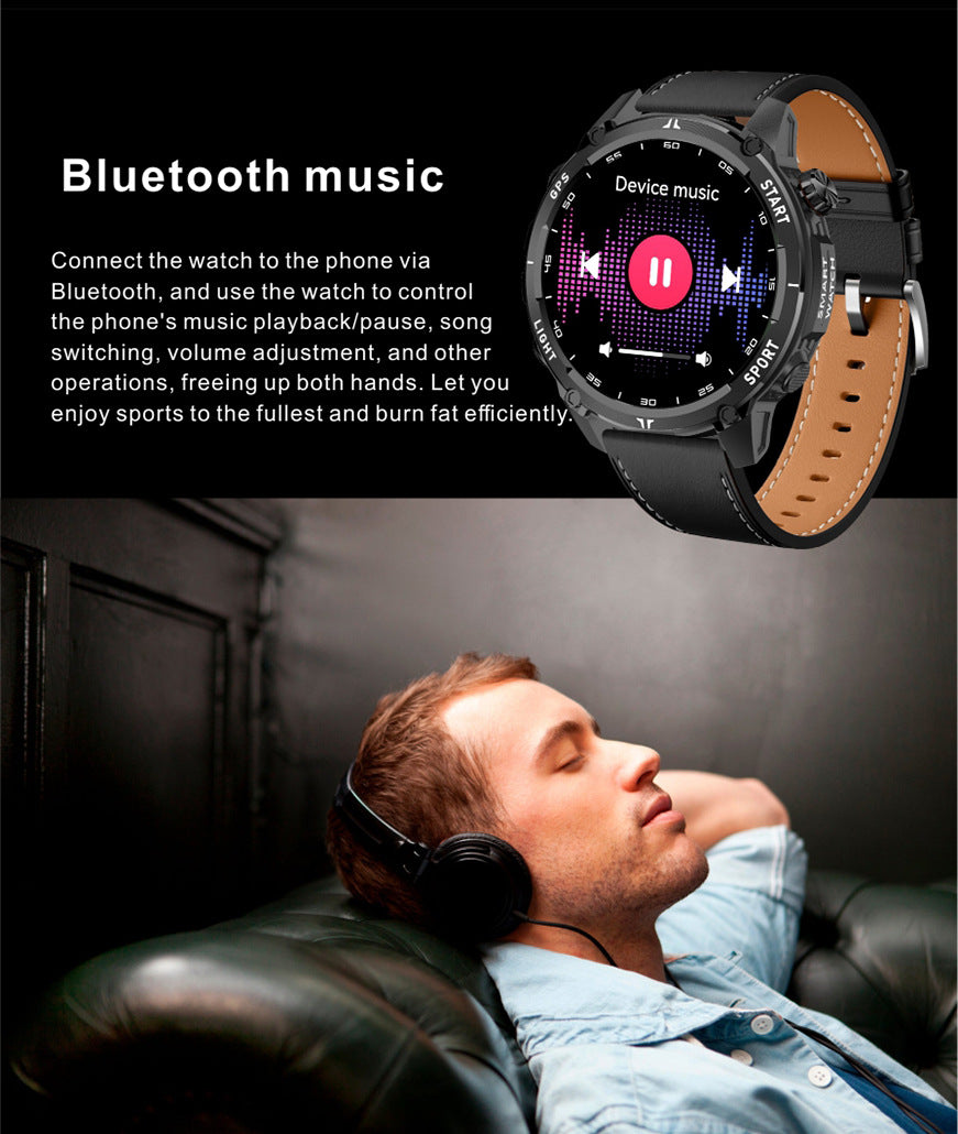 W10 Pro Smart Watch Bluetooth Call True Heart Rate Step Sleep IP68Deep Waterproof GPS Positioning and Three-Proof