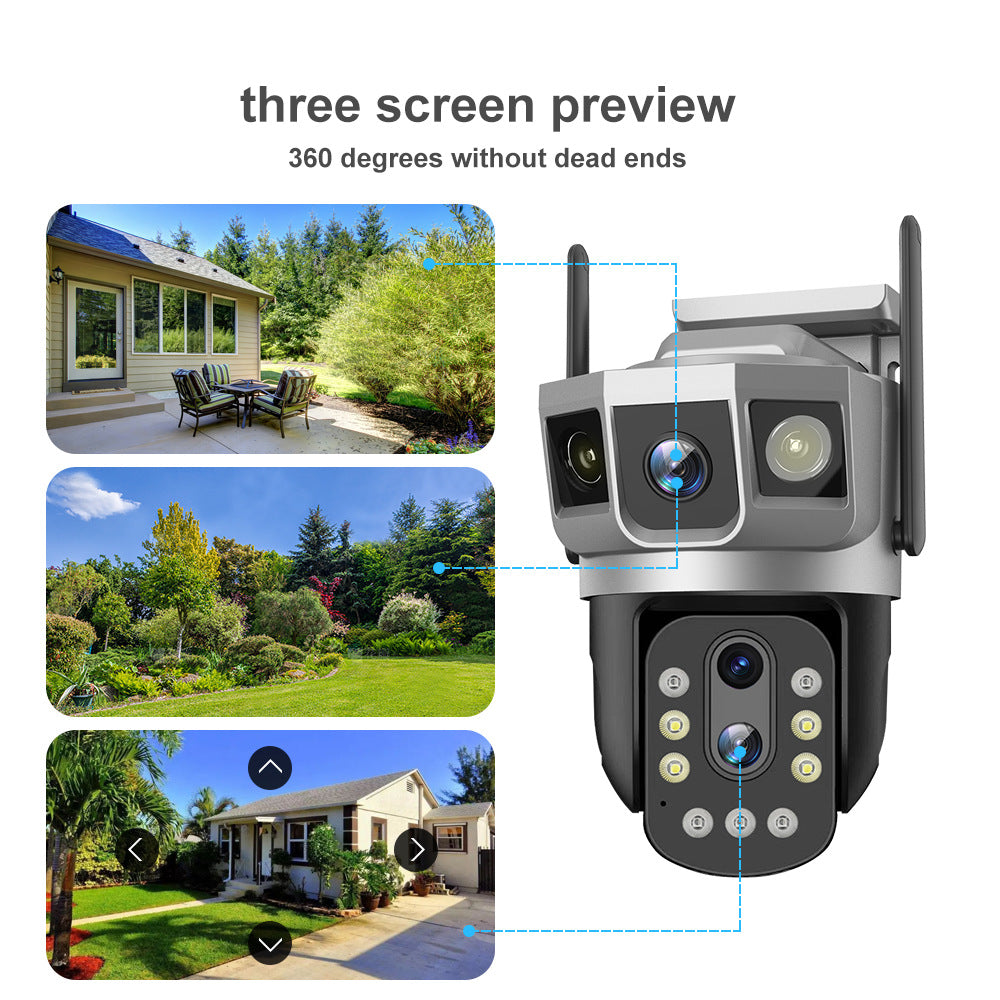 V380Solar Low Power Consumption4G Southeast Asia Russian version wireless wifi102x Zoom Solar Camera