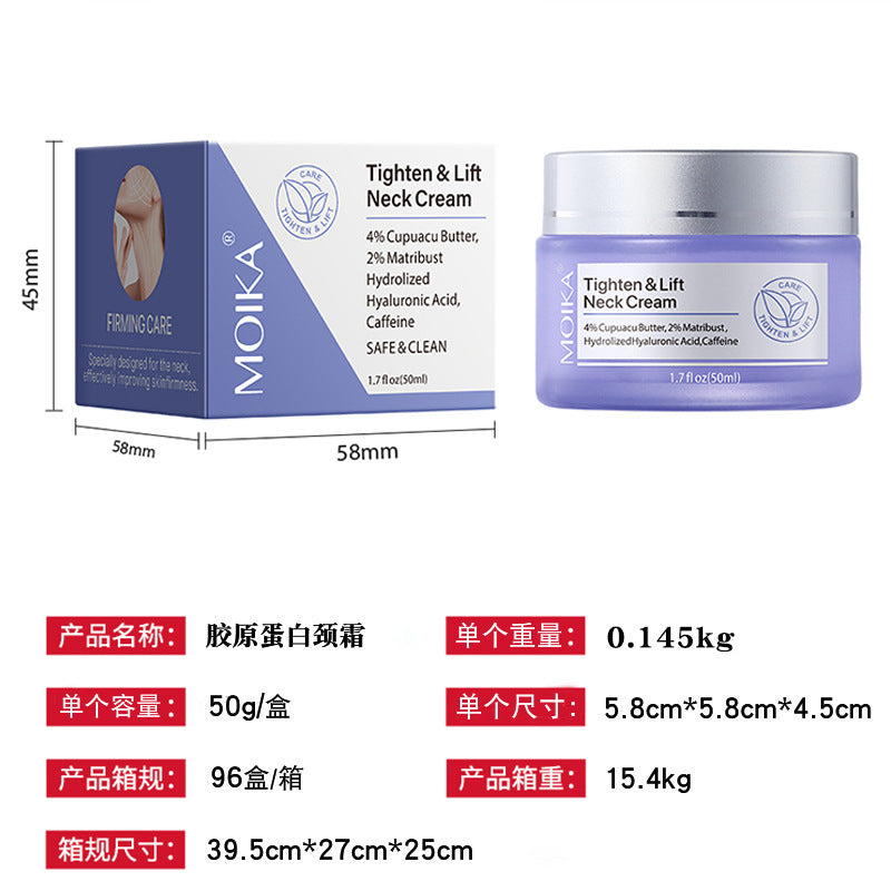 Universal Lifting Firming Neck Cream, Fade Neck Wrinkles, Whitening, Moisturizing, Skin Rejuvenation, Neck Lifting Care Massage Cream