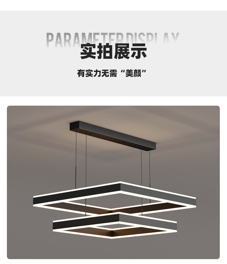 Chandelier for Living Room with High-End Feel, Main Light for Hall, Modern Minimalist Bedroom Light, Dining Room Light, Creative and Unique Design led Bar Counter Lamp