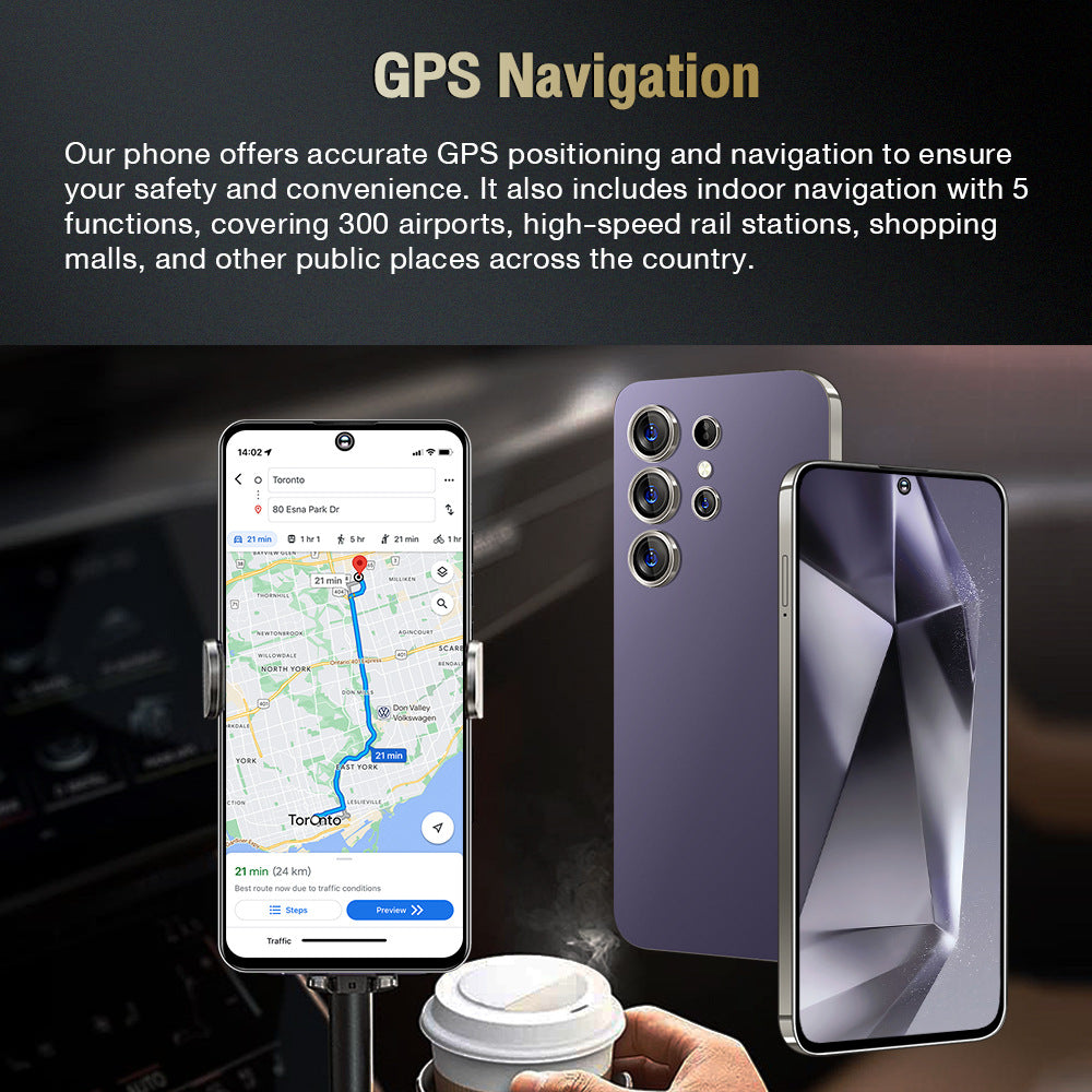 Smartphone Mobile Phone S24Ultra Android16+1TB Android All-in-One E-commerce(Popular)