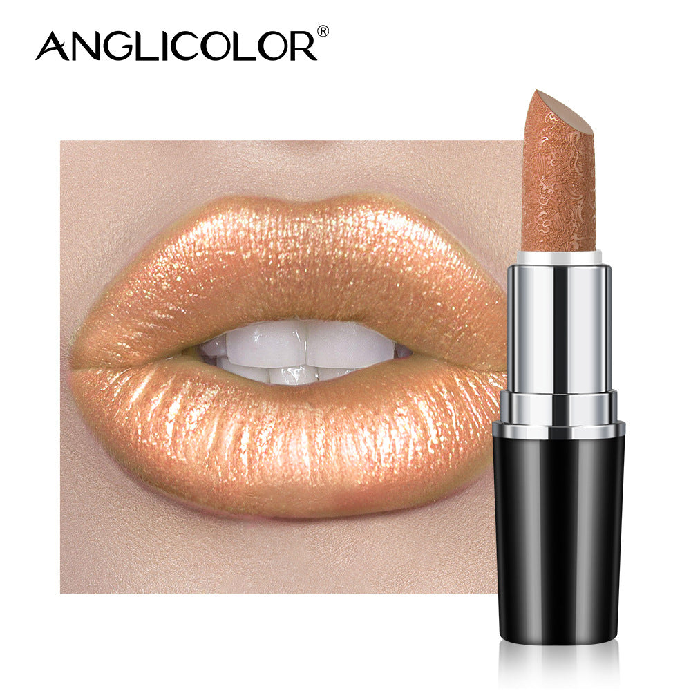 Specially designed for makeup, non-smudging, non-stick cup lipstick, pearlescent moisturizing lipstick, pearlescent nourishing moisturizing color-changing lip balm