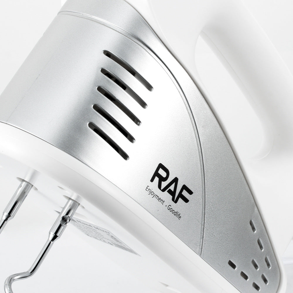 RAF European Standard5Electric Egg Beater Household Handheld High-Power Egg Mixer Dough Kneading Baking Blender R6660