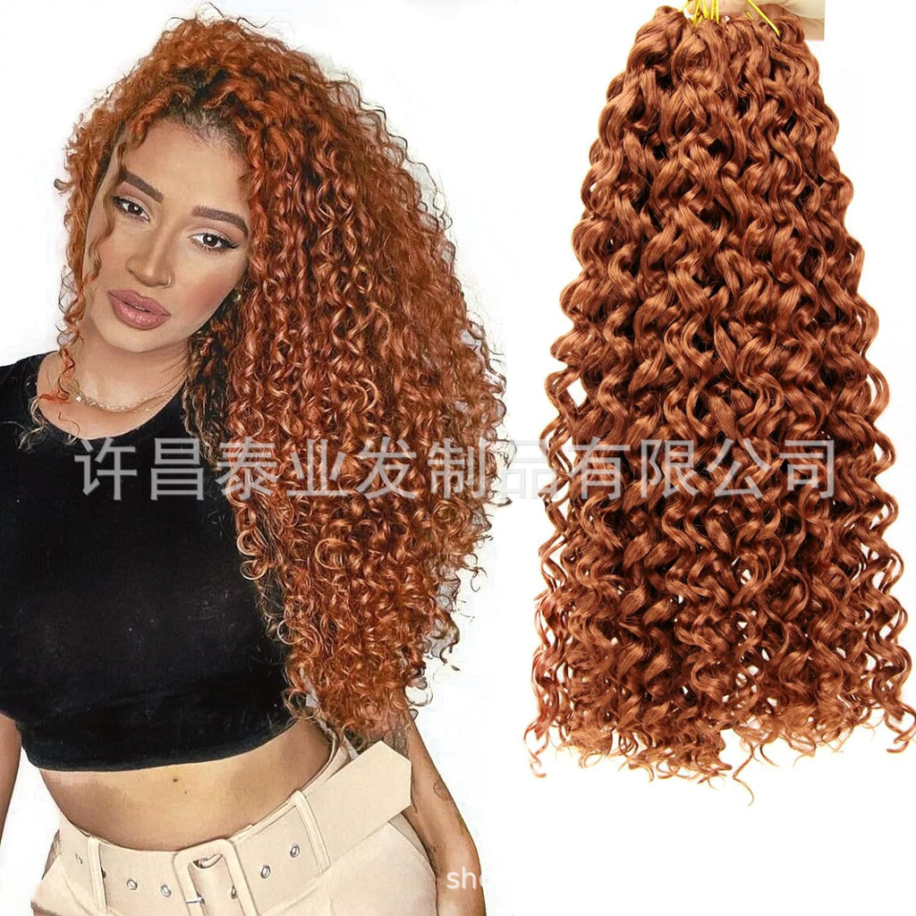 European and American Foreign Trade Cross-Border Wig African Curl Dreadlocks Crochet Hair GoGo Curl Crochet Hair Wig