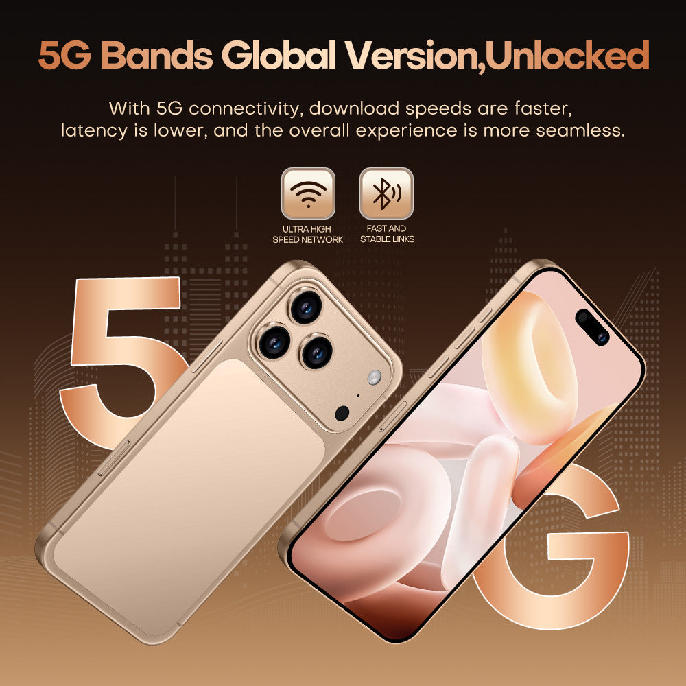 Hot Sale i17 Pro Max Android Smartphone16+1T Mobile phone source factory available