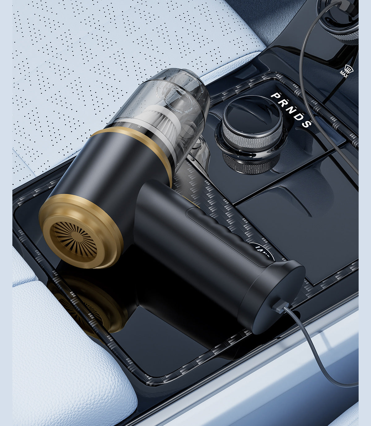 Small Car Vacuum Cleaner Handheld Suction and Blowing Integrated Wireless Super Powerful Suction Portable Home and Car Dual-use Multi-function