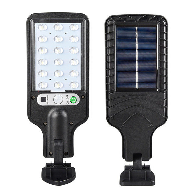 Outdoor Solar Street Light New Human Body Sensing Garden Light with Remote Control LED Wall Lamp Waterproof Garden Light