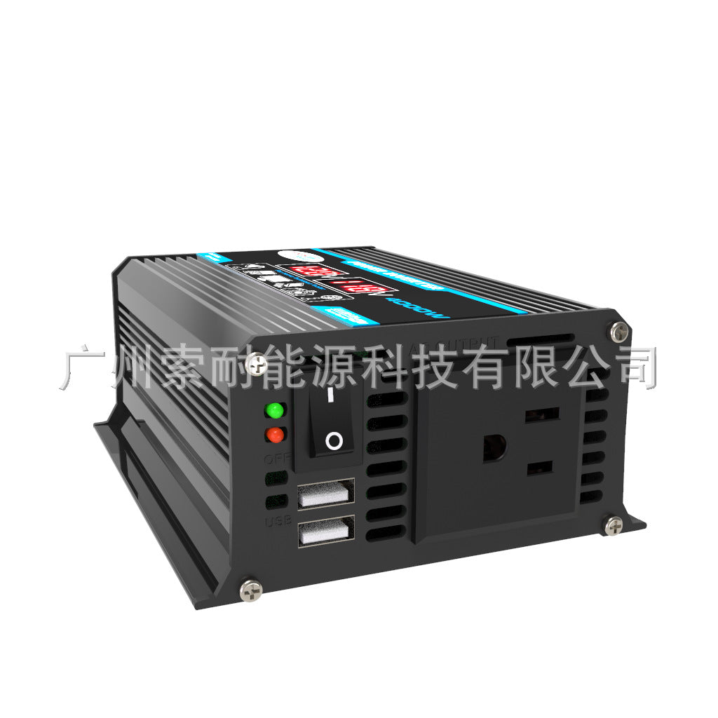 Vehicle Inverter300W 12V Turn110V 220V Dual Voltage Display E-commerce Export inverter