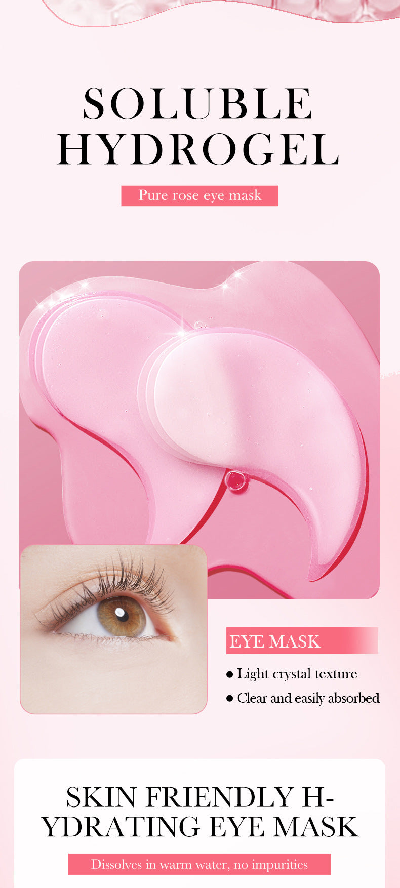 Eye Mask7.9g FAYANKOU24K Golden Aloe Vera Hydrating Nourishing Eye Mask Cross-Border Wholesale