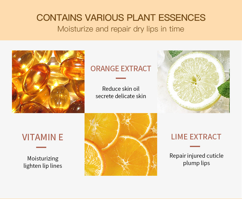 Specialized Cheese Lip Mask Lip Essence Scrub Exfoliating Dead Skin Color Changing Lip Balm