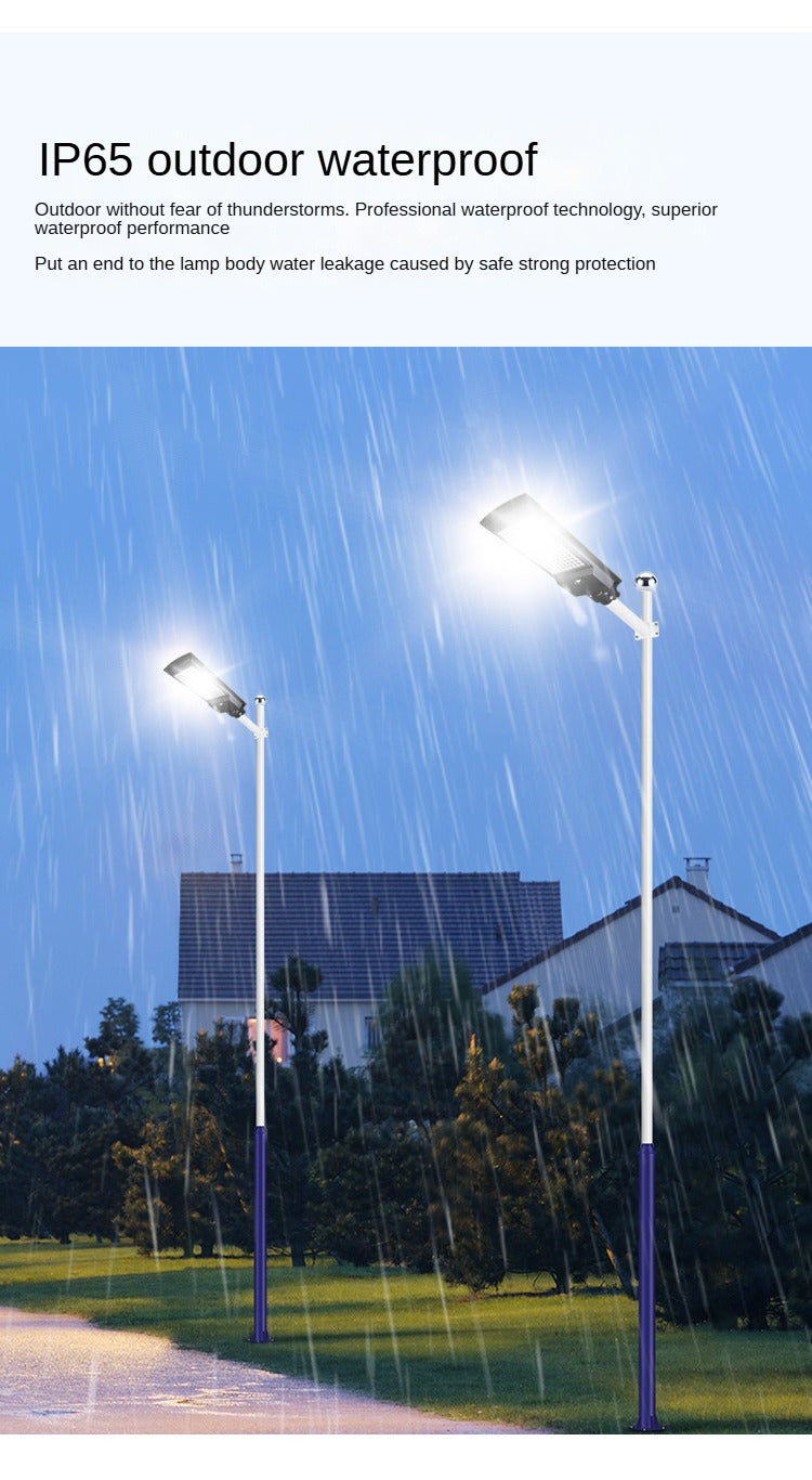 Professional Energy-Saving Waterproof Integrated Street Intelligent Human Sensing 200W Led Solar Street Light
