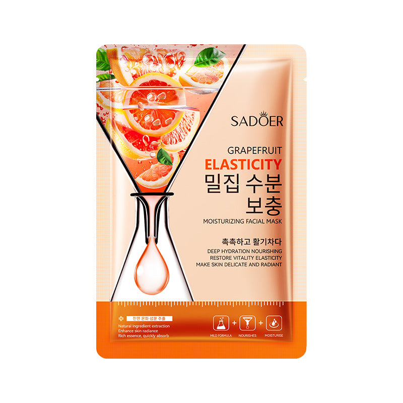 Full English Cucumber Skin Rejuvenation Mask SADOER Hydrating and Moisturizing Plant and Fruit Face Mask  Wholesale