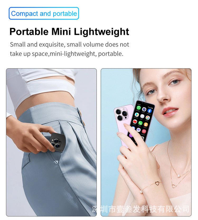 Popular XS15pro Specially designed for smartphones 4inch dual sim mini smartphone android4G Small phone