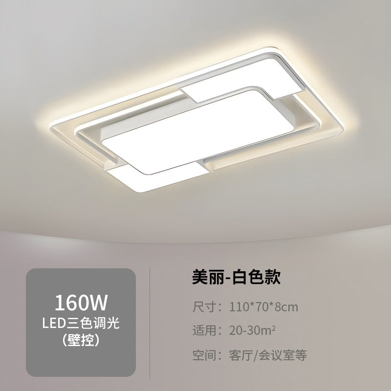 Master bedroom lamp ceiling lamp round room lamp simple modern home use led Nordic Style Study Lamp Cozy and Romantic