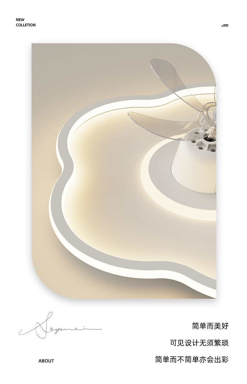 Full Spectrum Bedroom Light360Adjustable Head Shaking Silent Simple Modern Fan Light Cozy Study Master Bedroom Ceiling Light