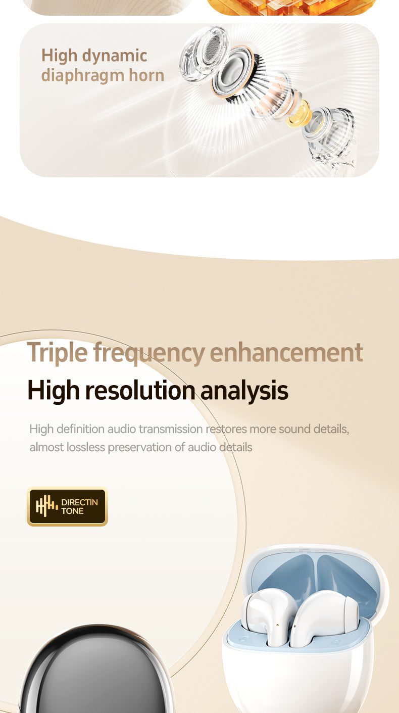 2025New M132Bluetooth Earbuds In-Ear High Sound Quality Long Battery Life Earbuds Wholesale Private Model Bluetooth Earbuds