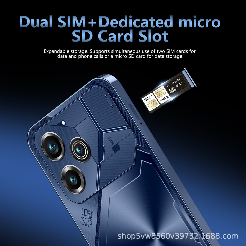 Hot-selling Phone Pova6 Pro Android Large Screen In Stock16+1T smartphone factory price(Popular)