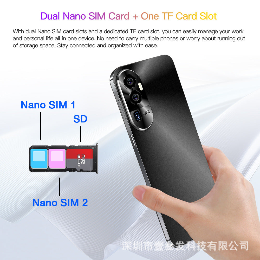 New Reno10pro(2+16G)7.3Inch5G All-in-One Hot-Selling Smartphone Factory