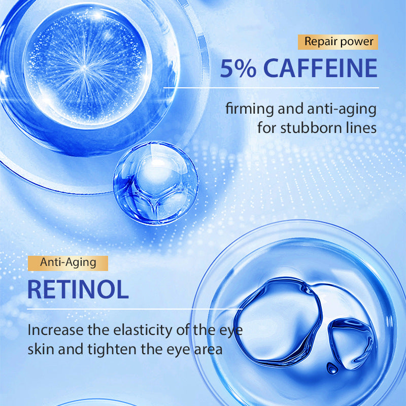 Spot Goods XUEYI 5%CAFFEINE EYE SERUM Retinol Caffeine Eye Serum