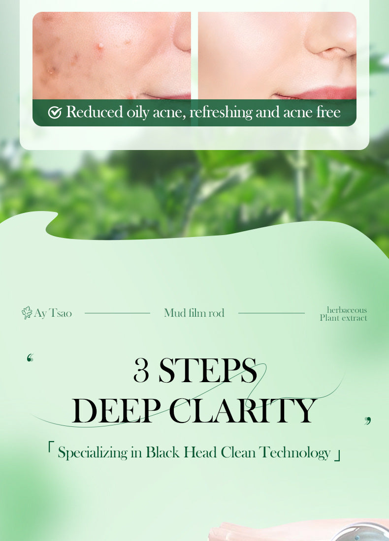 Full English Solid Face Mask40g SADOER Vitamin C Aloe Vera Mugwort Cleansing Mud Mask  Wholesale