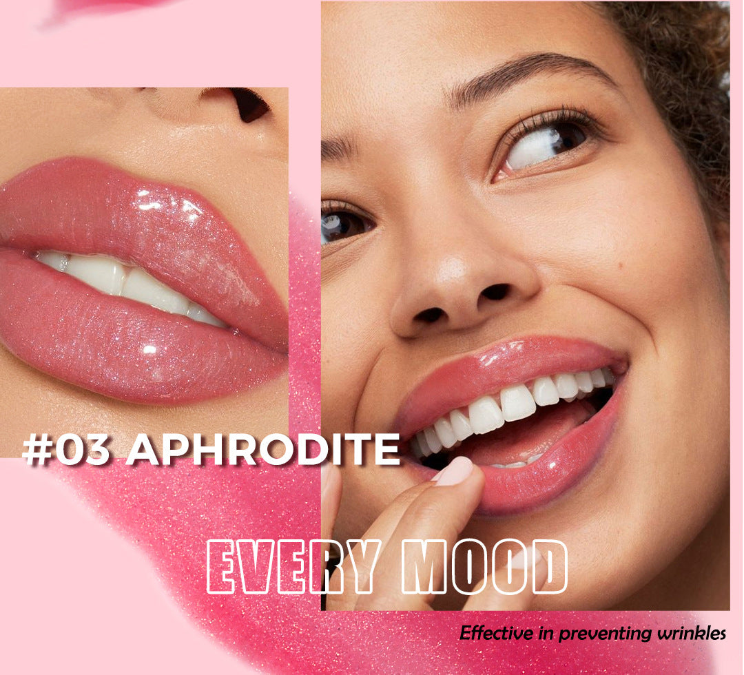 Anglicolor Temperature Changing Lip Oil Long-lasting Moisturizing Mirror Lip Gloss Plump Lips Color-changing Lip Glaze