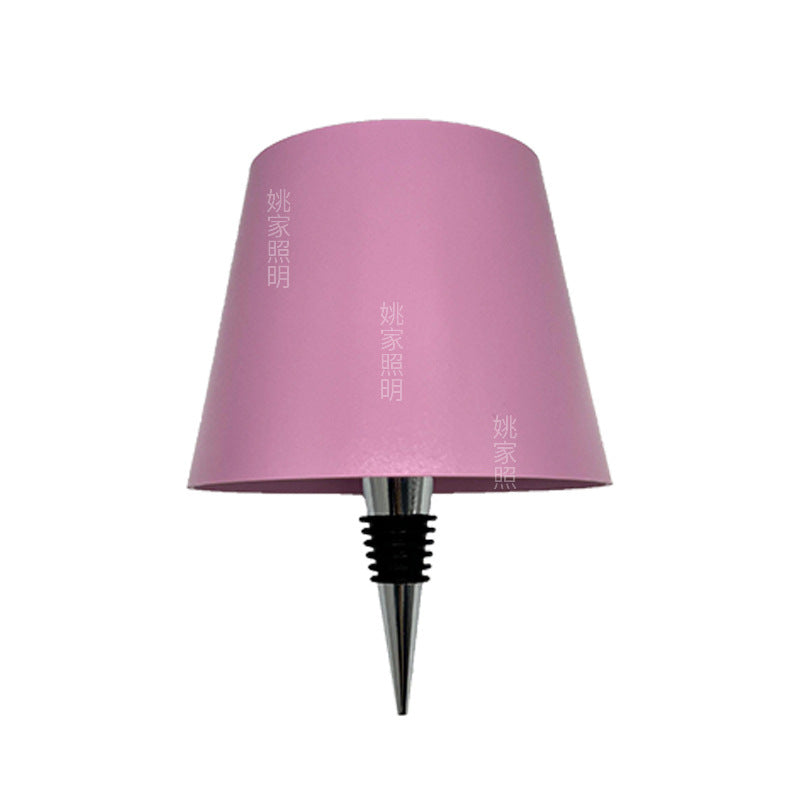Wine Bottle Lamp High Stand Lamp Head Movable Detachable Portable Wine Head Lamp Rechargeable Night Light Restaurant Bar Night Light