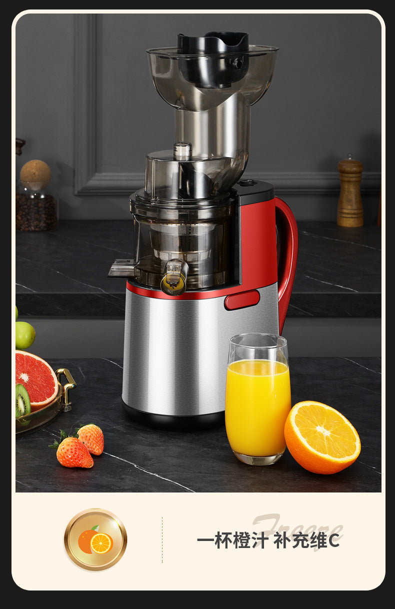 Dropshipping Juicer with Pulp Separator, Small Household Juice Maker, Stainless Steel Multifunctional Fruit Extractor