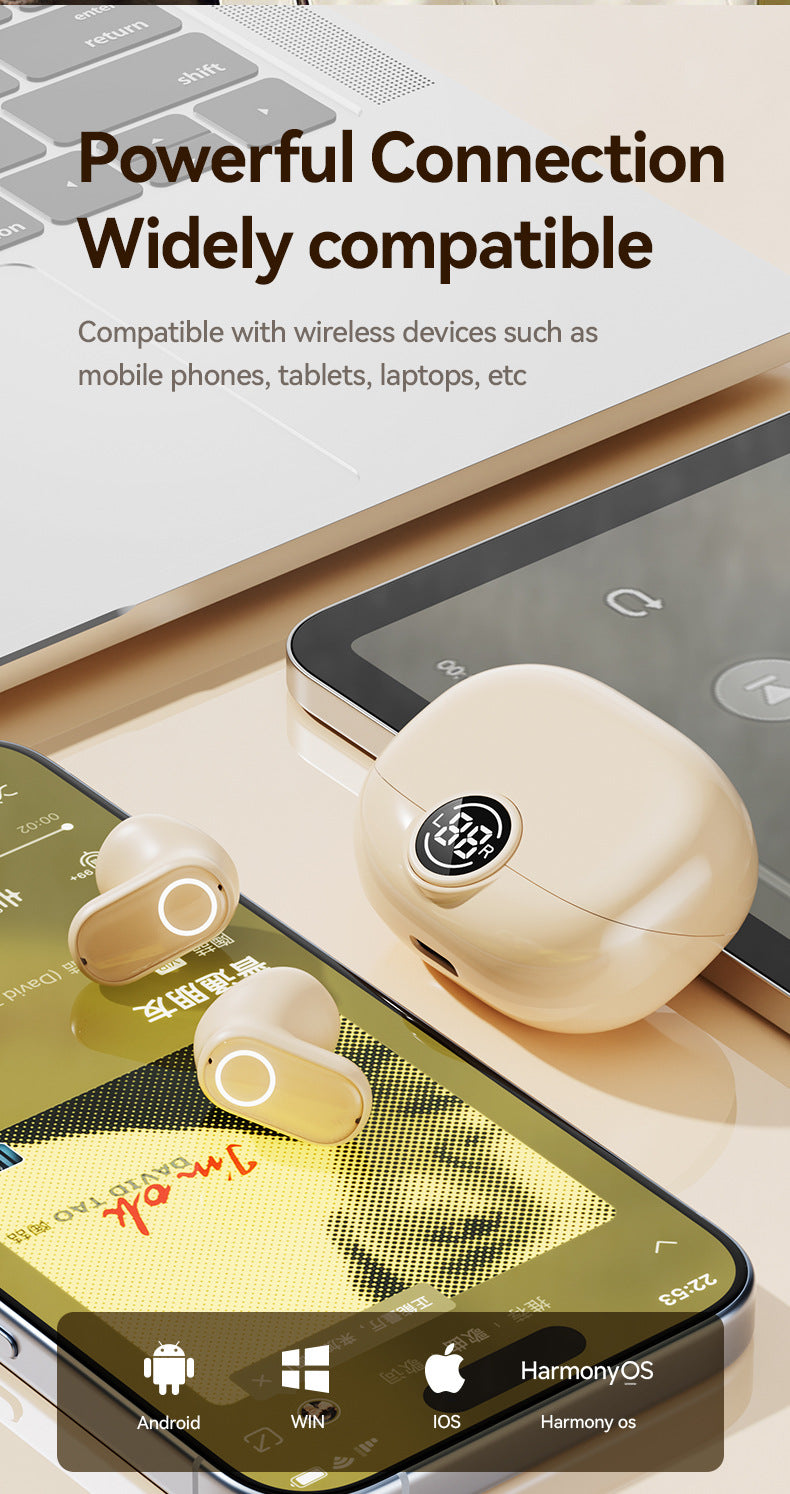 Popular M89Short handle in-ear high-quality sound bone conduction wireless Bluetooth earphones