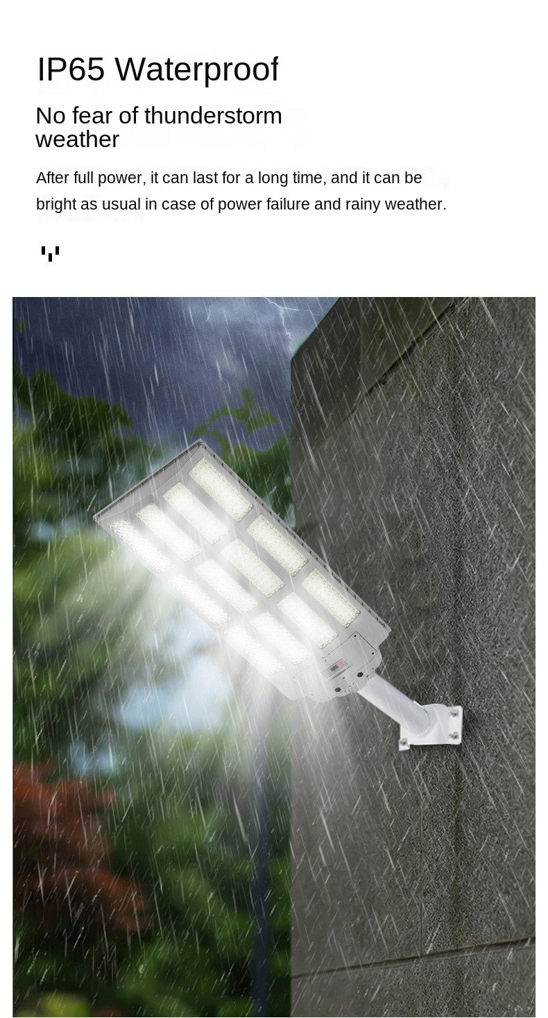 Solar Lamp Outdoor Yard Waterproof Super Bright ABS3000W Street Factory Building LED Lighting Street Light