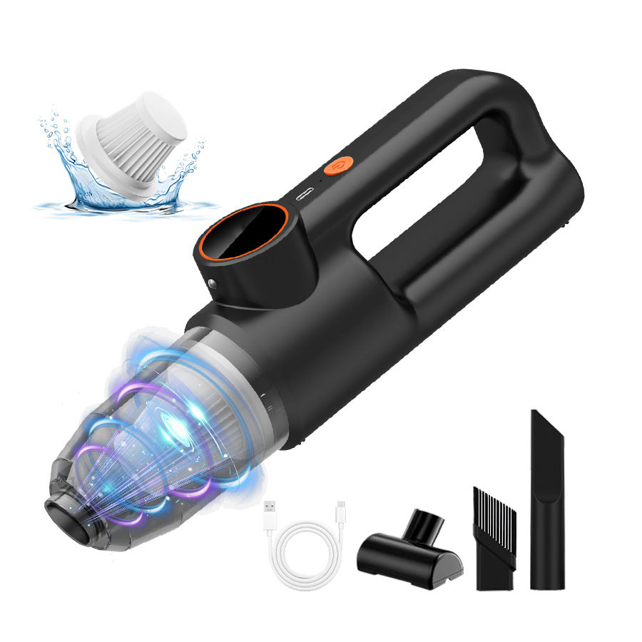 New Car Vacuum Cleaner Super Powerful Suction Car Household Handheld Small Car Wireless Vacuum Cleaner