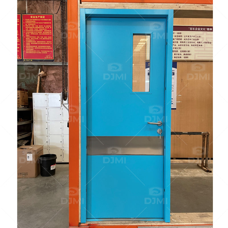 Fire Rated Steel Door 30min Fireproof Steel Door Emergency Exit Metal Door Emergency