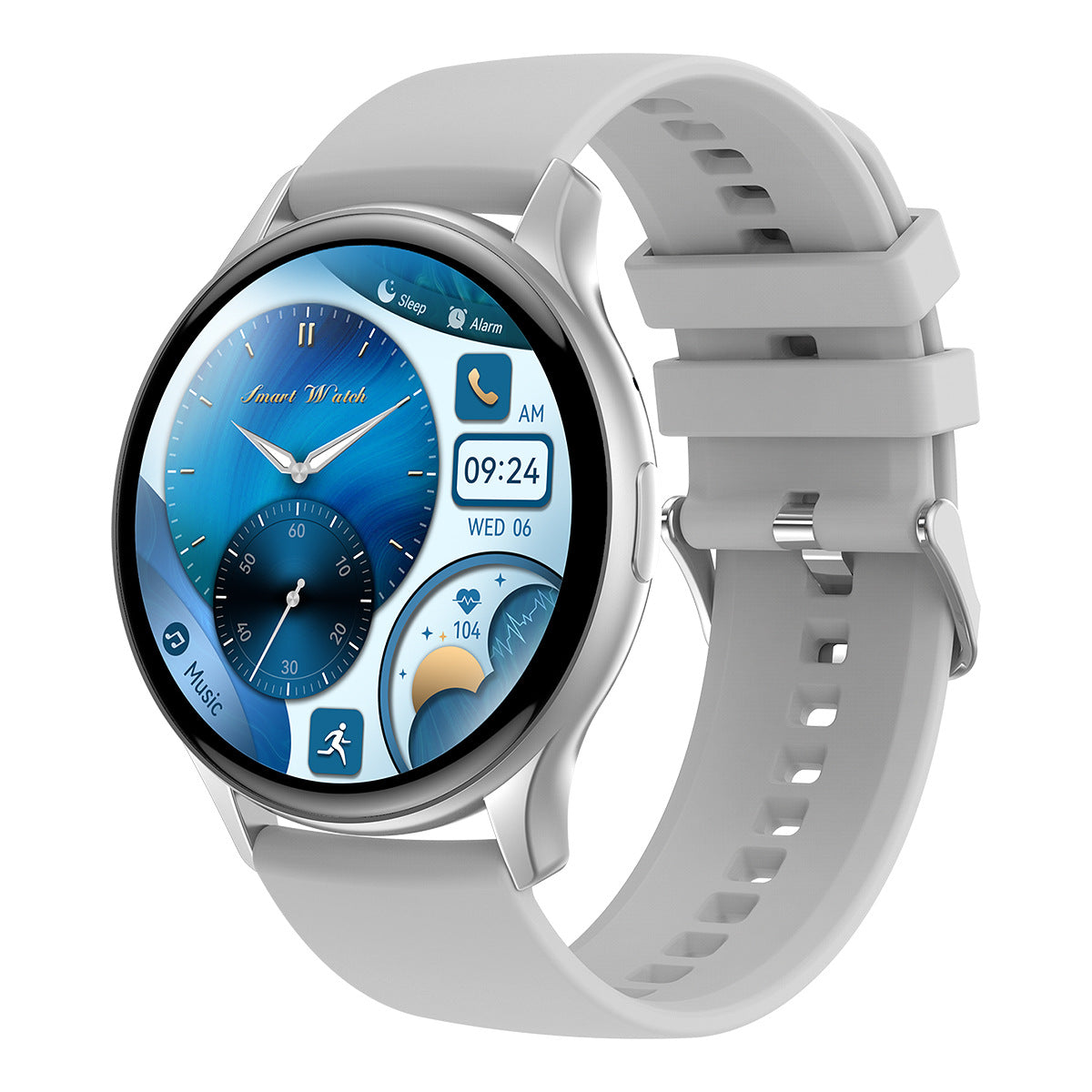 HK89Watch Bluetooth Message Call Heart Rate Monitoring Exercise Blood Oxygen AMOLED Multi-Dial Switching Smart