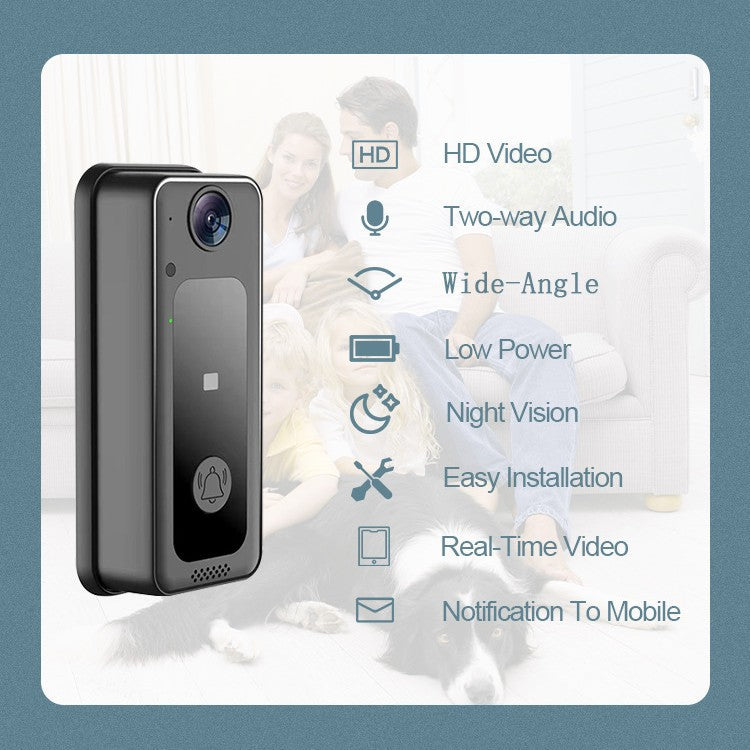 M3Smart Visual Doorbell Night Vision Graffiti HD Cloud Storage Wireless Home WIFI Remote Intercom Monitoring