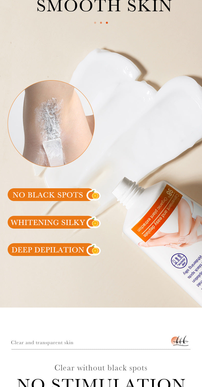 Full English VC Depilatory cream60g SADOER Vitamin C Hair Removal Without Irritation  Wholesale
