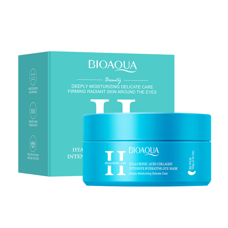 BIOAOUA Vitamin C Collagen Brightening Moisturizing Eye Mask Hydrating Eye Mask  Wholesale