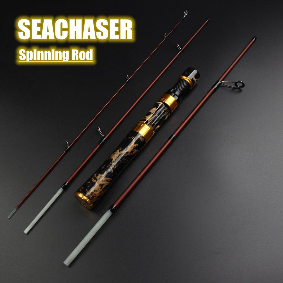 1.4MiXixiu Elastic Rod Ultra-Soft Portable Four-Section Lure Rod for Fishing Small Fishes Like Mouthfish and White Striped Fish Wholesale from Manufacturer